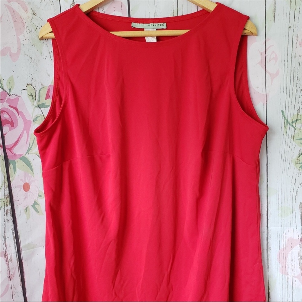⬇️2nd PRICE DROP🎉 Against Gravitee🎢Red Sz 2X Top